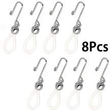 2/4/8/10/12/16/20Pcs Pants Zipper Anti-Slip Buckle, Anti-Slip Hook Accessory For Jeans Fly, Zipper Pull Buckle - Multicolor - View 14