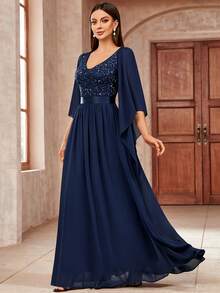 Wedding Dresses - Navy Color - View 6