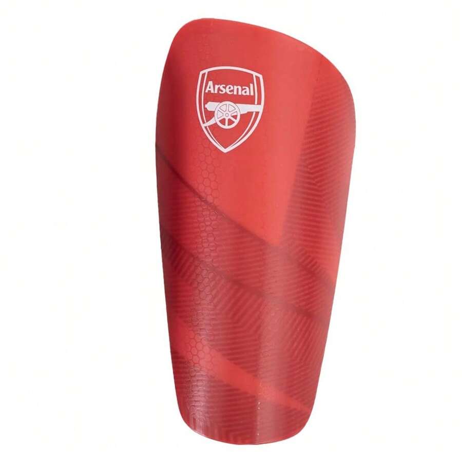 Arsenal FC Childrens/Kids Fuse Slip-In Shin Guards - Red/White - View 1