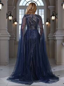 Vestidos de Boda - Color azul marino - Ver 5