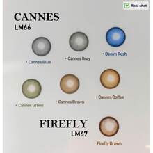 Lalens Denim Rush 柔和藍色隱形眼鏡 1對，放大亮眼效果，多色光澤亮點，瞳孔無縫融合，自然佩戴，年戴，DIA 14.50MM BC 8.6MM - Denim Rush - 查看 7