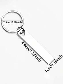Customized Keychain, Customized Music Code Keychain, Couple Personalized Keychain, Personalized Laser Engraved Keychain, Personalized Fashion Couple Keychain, Driving Keychain, Keychain For Boyfriend, Gift For Him, Gift For Girlfriend, New Driver, Husband, Wife, Friend, Personalized Gift For Men And Women, Personalized/Customized Keychain, Christmas Ornament, Customized Keychain And Accessories - Multicolor - View 6