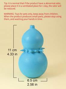 Mainan Kunyah untuk Anjing, Pilihan Ideal untuk Pecinta Hewan Peliharaan - Mint Blue - View 2