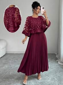 Wedding Dresses - Burgundy - View 1