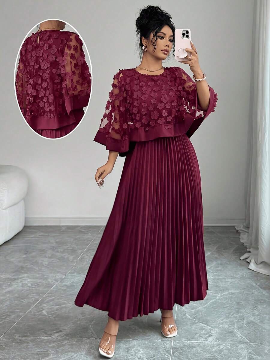 Wedding Dresses - Burgundy - View 1