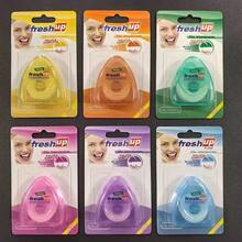 50m Micro Waxed Triangular Dental Floss, Portable Smooth Design, Daily Interdental Cleaning Floss, Random Color Set, Teeth Cleaning Tool, Dental Accessories, Travel Toothbrush, Interdental Brush - Multicolor - View 8