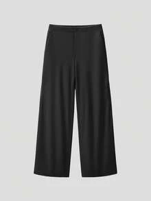 Beneunder Women's 3D High-Stretch Straight-Leg Pants EL001 - Black - View 7