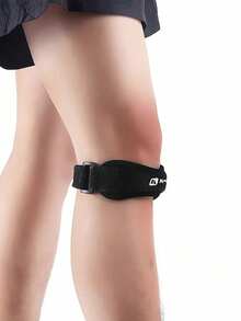 1pc Professional Patellar Compression Strap For Outdoor Running And Fitness, Shock-Absorbing Breathable Knee Support Sleeve For Men And Women - Multicolor - View 5