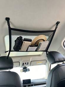 Car Roof Hanging Storage Net, Extra Large Capacity Roof Luggage Net, Car Storage Bag, Roof Storage Net, Organizer Bag - Roof Storage Net - View 7
