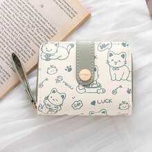 Women Wallet & Check Holder - Green - View 1