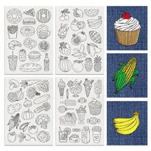 LAMYA Koleksi Seni Dapur Bergaya Pedesaan: Ilustrasi Buah dan Sayuran yang Menawan untuk Hiasan Dinding, Desain Celemek, dan Dekorasi Tekstil Rumah yang Nyaman - 5731 - View 11