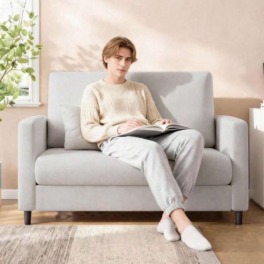 Kselythan Sofas & Couches - Beige - View 1