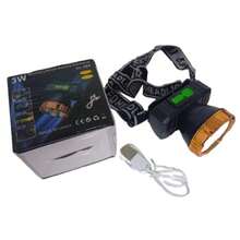 Lanterna Para Cabeça Recarregável 3w Led Usb (5528) - Estrela - Visão 7