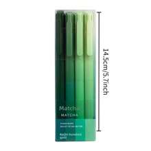 14pcs Gradient Style Retractable Gel Pens/Ins Style /Gradient Retro Student Study Pens/0.5 Black/(Includes 4 Pens + 10 Refills) - Gradient Style - View 5