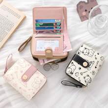 Women Wallet & Check Holder - Pink - View 4