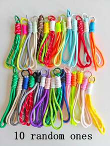 10/20 Colors Nylon Rope DIY Handmade Weaving Set, Suitable For Backpack Accessories, Handmade Materials And Jewelry Making, Perfect Valentine's Day Gift - Double-layered Buckle Nylon Rope - View 21