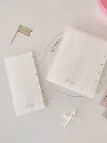 1pc Life 4-Grid Loose-Leaf Card Album Student Sticker Storage Mushroom Snap Photo Album Idol 4-Grid Photo Album - A - View 5