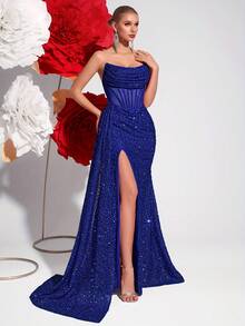 Vestidos de Boda - azul real - Ver 8