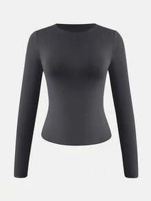 Women T-Shirts - Black Gray White - View 6