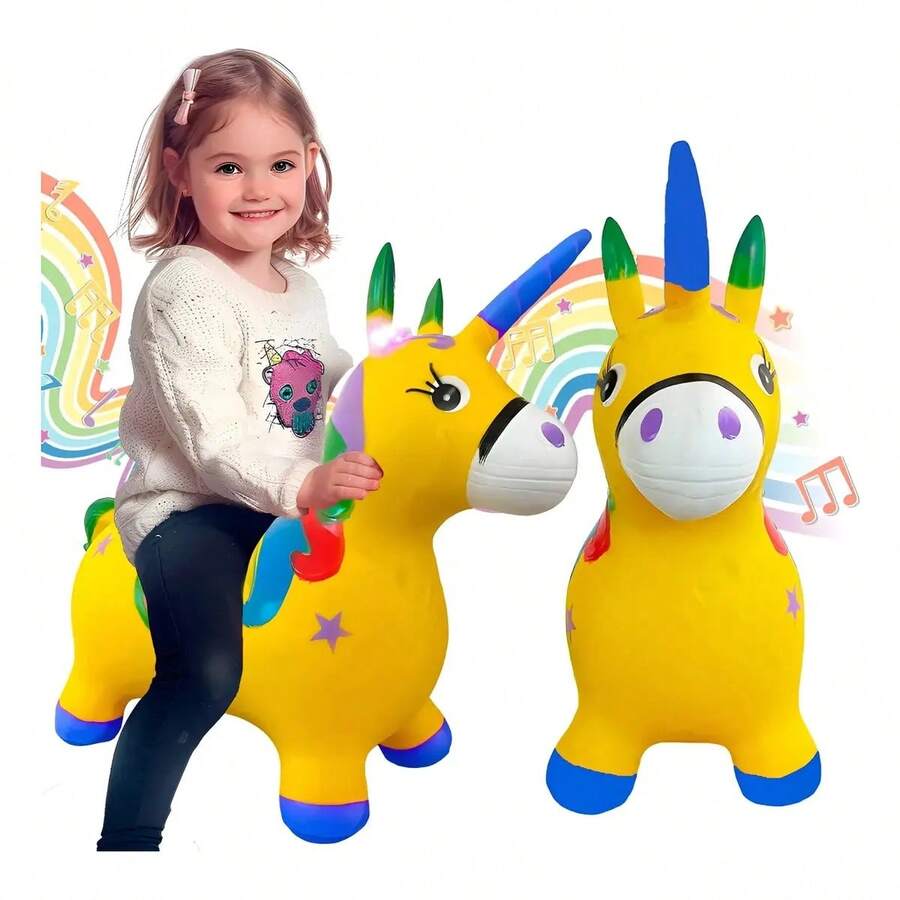 Baby Rocking Horses & Animals - Yellow - View 1