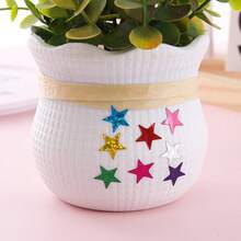 300/600/1200pcs Gold Star Stickers, Reward Gold Star Stickers, Foil Star Stickers, School Planner Small Star Stickers, Behavior Tracking Chart, Classroom Teacher Supplies, DIY Sticker Decoration Props - Gold - View 8