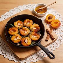 3pcs Bare Cast Iron Skillet Set (6/8/10 Inch) - Heavy-Duty Heirloom-Grade Sand Casting, Seasoning, Stir-Fries, Non-Stick Surface & Oven/Grill/Campfire  - Even Heat Distribution For Steak, Cornbread, Baking - Rustic Kitchen Cookware Essentials - View 3