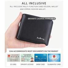 Men Wallet & Check Holder - Coffee Brown - View 3