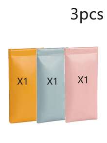 4pcs Soft PU Glasses Storage Bag, Portable Squeeze-Type Eyeglass Case, Unisex, PU Leather Glasses Pouch, Minimalist Solid Color Scratch-Resistant Eyewear Organizer, Eyewear Accessories, Glasses, Reading Glasses, Myopia Glasses, Suitable For Outdoor Sports, Travel, Back To School, Travel Essentials, Travel Bag, Holiday & Study Supplies, Women Glasses - Multicolor - View 29