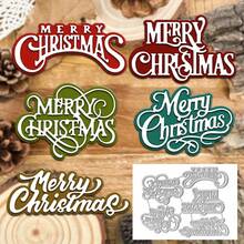 1pc Cute Christmas Multi-Layer Metal Cutting Template, Happy Christmas DIY Decoration, Scrapbooking Paper Craft Mold, Scrapbook Album, Welcome Card, Home Decor, Holiday Greeting, Handmade Craft Template - Christmas - View 2