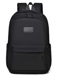 Solid Color Back To School Backpack, Large Capacity Student Bag For Teens, Students And Graduates, Suitable For Daily Commute, Outings, Travel, School And Back To School Season, Versatile For Business, Commuting And Campus Use, With Laptop Compartment. No Check-In Required. 180-Degree Full Opening Design For Easy Storage Of Shoes, Toiletries And Other Small Items, Available In Multiple Colors. - Multicolor - View 12