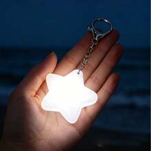 LED Automatic Sensor Light Strip | Starry Night Sensor Light, Keychain Decorative Light, Party Gift Toy Light, Portable Mini Night Light, Suitable For Handbags, Wallets And Makeup Bags (White Light), USB Rechargeable Battery - Keychain Night Light - View 9