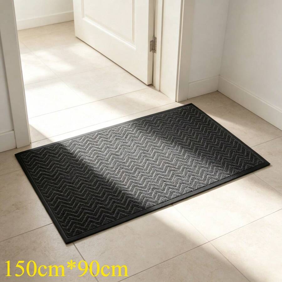 kangten 90*150cm Front Door Mat, Outside Entrance Doormat, Door Mat For Entryway - Dark Grey - View 1