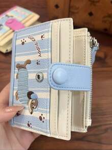 XD Sausage Dog Design Wallet, Fashionable Card Holder, Portable Coin Purse, Elegant Texture Children's Wallet, Mini Wallet, Wallet, Small Wallet, Cute Wallet, Travel Essential Wallet, Summer Coin Purse, Holiday Gift, Graduation Gift, Teacher Appreciation Gift, Children's Birthday Gift, - Multicolor - View 5