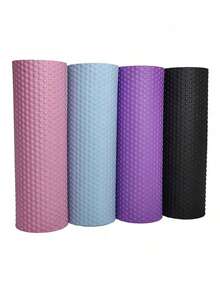 1pc EVA Solid Foam Roller For Beginners Yoga Muscle Relaxer Roller Pilates Lumbar Massage Fitness Column - Multicolor - View 7