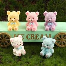 5 buah Ornamen Dekorasi Mobil Beruang Dasi Kupu-Kupu Lucu dan Kreatif - A - View 2