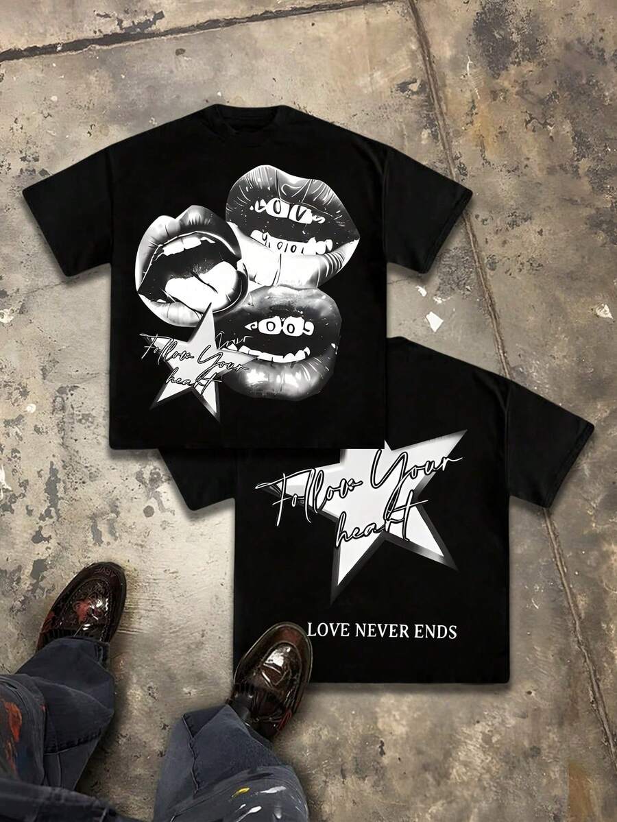 Women T-Shirts - 黑色 1 - 查看 1