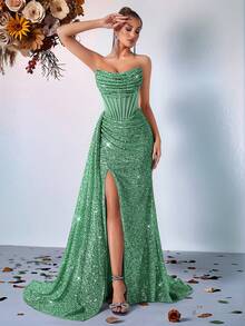 Vestidos de Boda - Blanco Verde - Ver 7