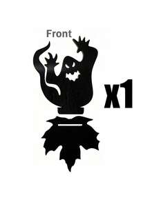 Tempat Lilin Proyeksi Dekoratif Halloween (Lilin Tidak Termasuk), Tempat Lilin Proyeksi Setan Gaya Gotik, Cocok Untuk Dekorasi Halloween, Pesta Tema, Penataan Acara, Dekorasi Rumah, Ornamen Meja, dan Dekorasi Rumah Hantu - Satu ukuran cocok untuk semua. - View 11