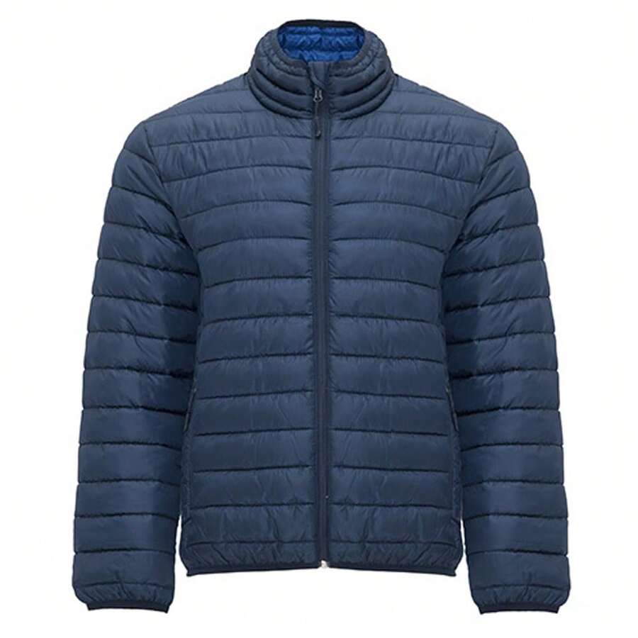 Roly Mens Finland Padded Jacket - Navy Blue - View 1