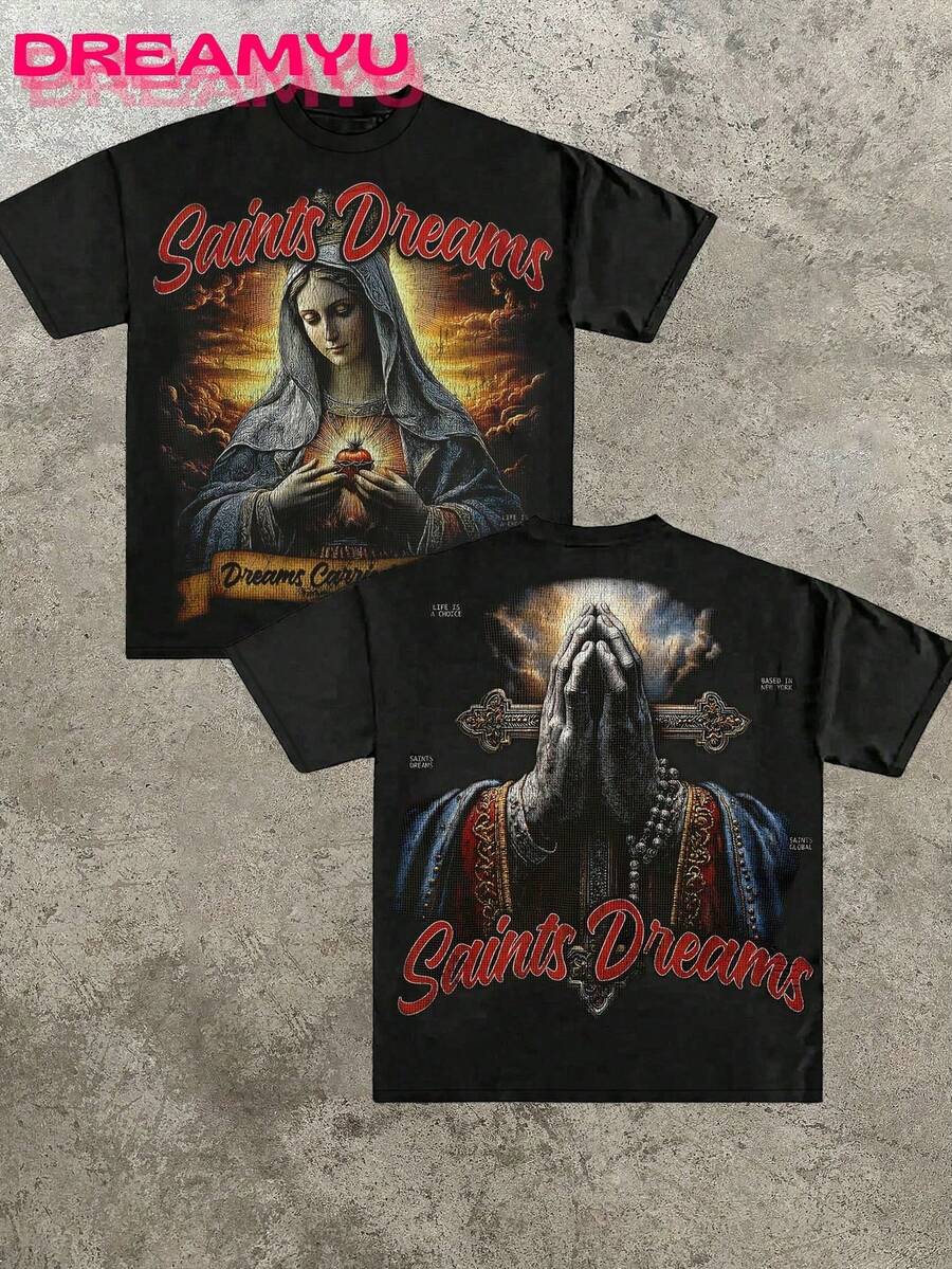 Women T-Shirts - 黑色 5 - 查看 1