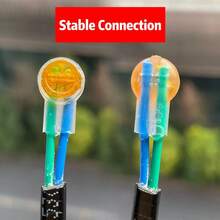 Conectores Uy2 Cable Utp, Teléfono, Con Gel, Empalme.100pzas - B - Ver 8