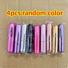 5ml Bottom-Fill Perfume Refillable Spray Bottle, Self-Pump Aluminum Press-Type Perfume Bottle, Refillable Perfume Spray Bottle, Single Pack, Shiny Pink Perfume Bottle With Pump Storage Container, Suitable For Travel, Living Room, Bedroom, Bathroom Home Decor, Essential For Travel - Multicolor - View 13