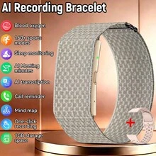 Gelang Pintar LIGE Terbaru, Berbagai Fungsi Olahraga, Tahan Air untuk Penggunaan Sehari-hari, Prakiraan Cuaca, Pelacakan Aktivitas, Perekaman AI, Gelang Pintar Multifungsi yang Modis - View 12