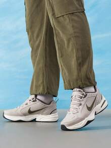 Nike Men's Training Shoes, Shock-Absorbing Comfortable Fitness Running Shoes 415445-200 - Black/Gray - View 1