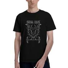 Gym Bat Workout Vampire Bat And Moon Healthy Goth T Shirt,Men Clothing,100 Percent Cotton - 款式 - 查看 3
