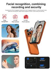 SERVO S45 PRO Mini Smartphone, 2GB RAM 16GB ROM, Dual SIM Dual Standby, GPS WiFi, 4.5 Inch Display, 4G Network, Dual Camera - Orange - View 8