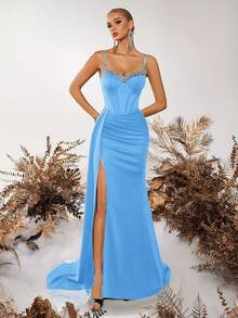 Vestidos de Boda - Azul cielo - Ver 4