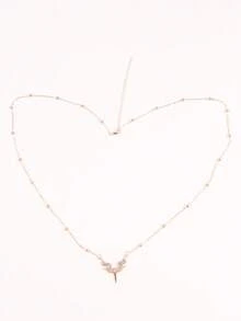 1pc Minimalist Double-Layer Waist Chain, Beach Party Body Chain, Fashion Accessory, Belt For Women - Multicolor - View 13