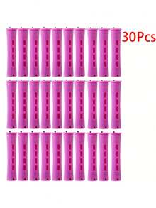 20/30/40/50pcs Curling Iron Set For Normal Hair - Professional-Grade Cold Perm Curling Iron Set For Creating Voluminous Curls - DIY Salon-Quality Styling Tools For Home Use - Multicolor - View 7