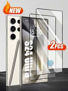 Gorilla Hero 2片裝-相容於 S25FE/Z Fold 8 Ultra/Fold 8/Fold 7/Fold 6/Fold 5/Fold 4/Galaxy S21/S22/S23/S24 Ultra/S24 FE/S25 Ultra/S25/S24FE/S23 Ultra/PLUS/S23+/S26 Ultra/S26/S26 Plus 螢幕保護貼 [支援指紋解鎖] 觸控靈敏、防刮 3D 曲面最大覆蓋螢幕保護貼 精準指紋辨識解鎖 - 無色 - 查看 42